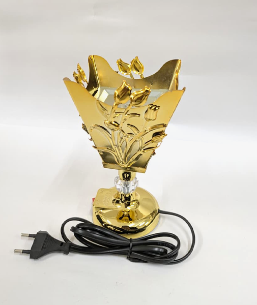 Luxury Black & Gold Bakhoor Incense Burner