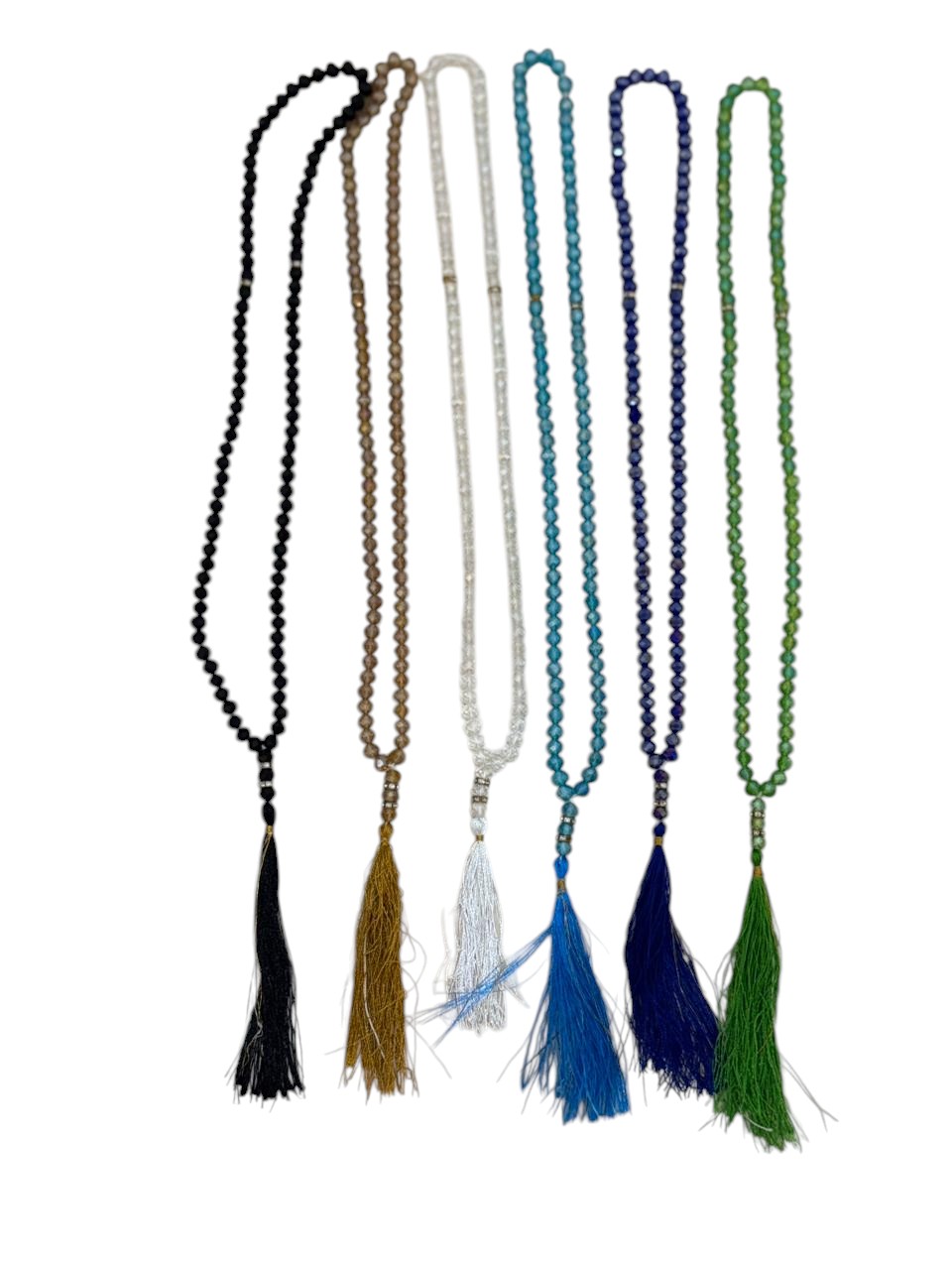 TASBEEH MALA 100 BEADS CRYSTAL 8MM