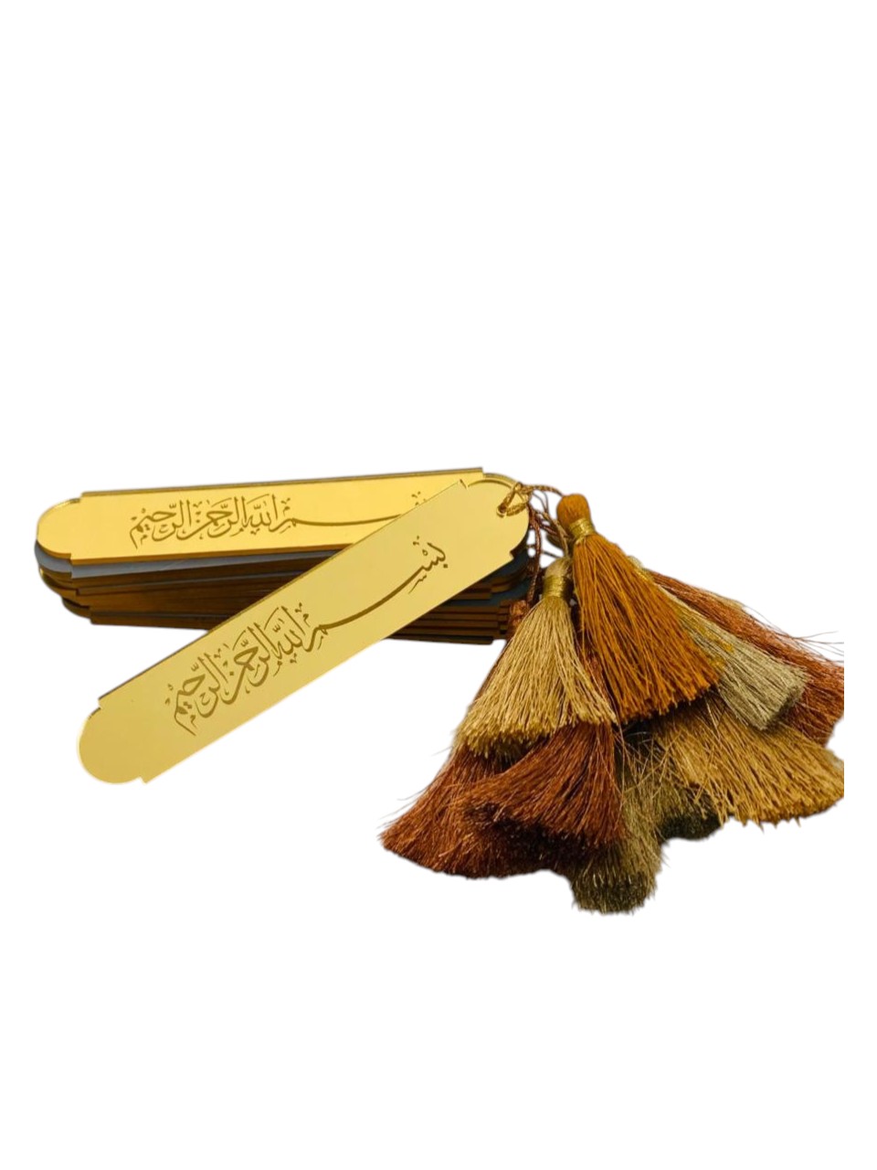 Acrylic Bookmark with Carved Bismi