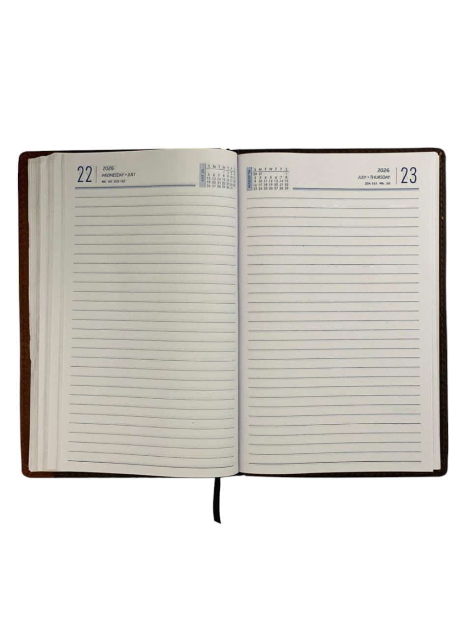 DIARY 2026 LEATHER COVER