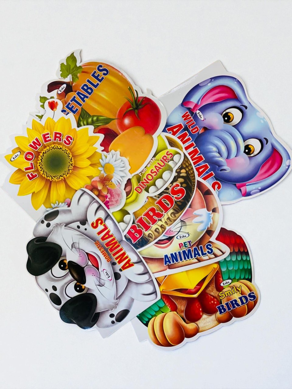 COLOURING BOOKS CUT OUT SHAPES